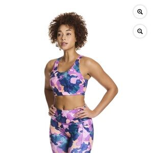 NWT Reebok Medium Support  Impact Reflex Sports Bra for Women Multicolor